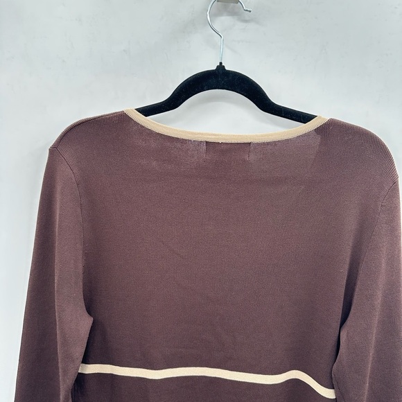 Y2K VINTAGE FINITY M brown Fall bow closure
coquette trendy woman rayon cardigan - Picture 11 of 12